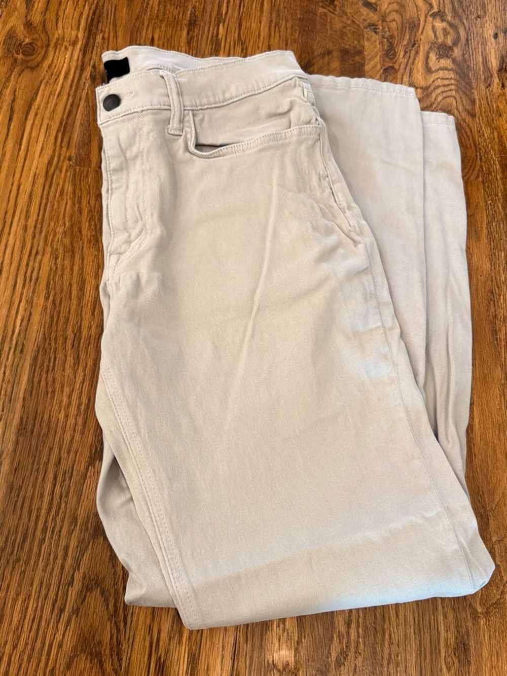 Joe's Jeans Light Beige/Tan Straight-Leg Chinos
